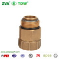 Brass Hose Swivel Connector with BSPT NPT 3/4" X 1"